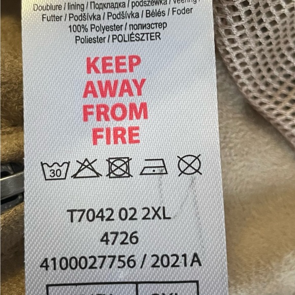 Atlas For Men's Camel Safari Full-Zip size : XL - Picture 9 of 9